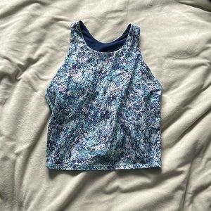 Athleta Girl Bra/Cropped Tank Top